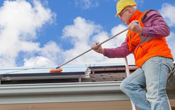 New Barton soft wash roof cleaning